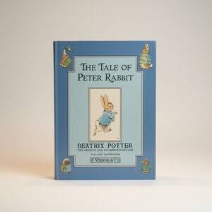 Peter Rabbit Plush Easter Basket and The Tale of Peter Rabbit Hardcover Book Set